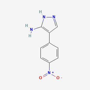 4-(4-nitrophenyl)-1H-pyrazol-5-amine