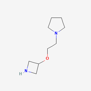 1-(2-(Azetidin-3-yloxy)ethyl)pyrrolidine