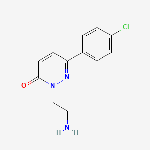 2-(2-aminoethyl)-6-(4-chlorophenyl)pyridazin-3(2H)-one