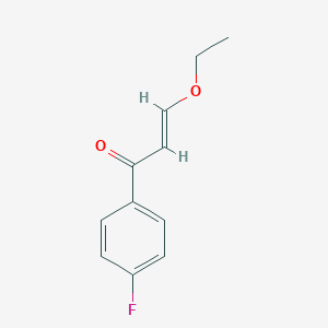 3-Ethoxy-1-(4-fluorophenyl)prop-2-en-1-one