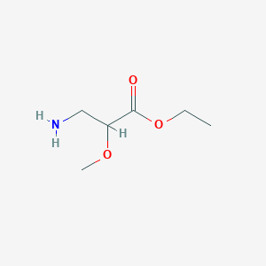 Ethyl 3-amino-2-methoxypropanoate