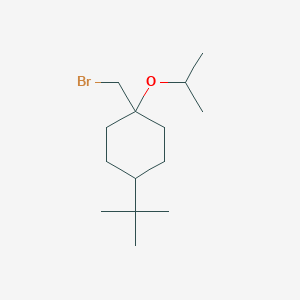 1-(Bromomethyl)-4-(tert-butyl)-1-isopropoxycyclohexane