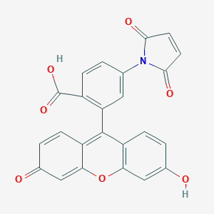 molecular formula C24H13NO7 B015327 Fluorescein 6-Maleimide CAS No. 161598-40-9