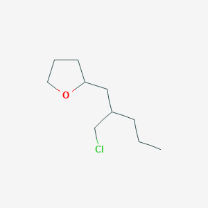 2-(2-(Chloromethyl)pentyl)tetrahydrofuran