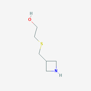 2-((Azetidin-3-ylmethyl)thio)ethan-1-ol