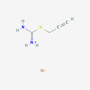 Prop-2-ynylsulfanylmethanimidamide