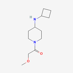 1-(4-(Cyclobutylamino)piperidin-1-yl)-2-methoxyethan-1-one