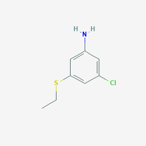 3-Chloro-5-(ethylsulfanyl)aniline