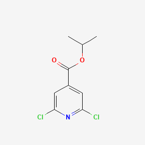 molecular formula C9H9Cl2NO2 B1532724 Isopropyl 2,6-dichloroisonicotinate CAS No. 99055-12-6