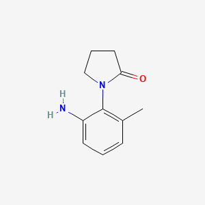 1-(2-Amino-6-methylphenyl)-2-pyrrolidinone