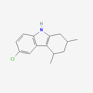 6-chloro-2,4-dimethyl-2,3,4,9-tetrahydro-1H-carbazole