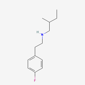 n-(4-Fluorophenethyl)-2-methylbutan-1-amine