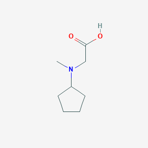 molecular formula C8H15NO2 B1532744 N-环戊基-N-甲基甘氨酸 CAS No. 959240-36-9