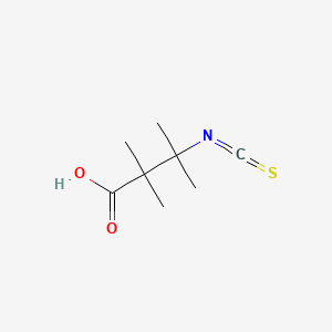 3-Isothiocyanato-2,2,3-trimethylbutanoic acid