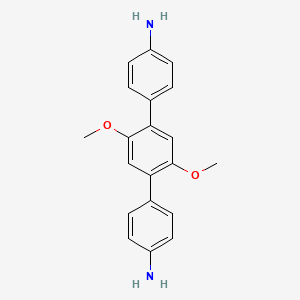 4-[4-(4-aminophenyl)-2,5-dimethoxyphenyl]aniline