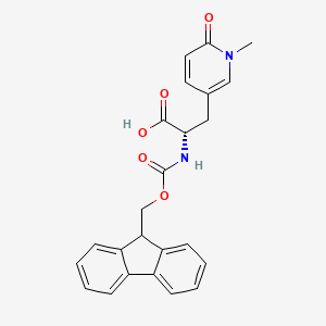 (S)-2-((((9H-Fluoren-9-yl)methoxy)carbonyl)amino)-3-(1-methyl-6-oxo-1,6-dihydropyridin-3-yl)propanoic acid