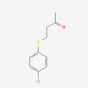 2-Butanone, 4-[(4-chlorophenyl)thio]-