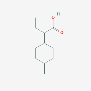 molecular formula C11H20O2 B1532794 2-(4-甲基环己基)丁酸 CAS No. 1461707-45-8