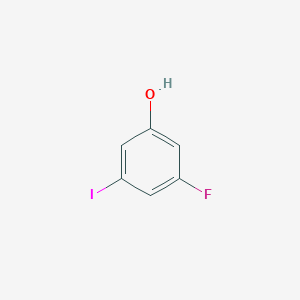 molecular formula C6H4FIO B1532797 3-Fluoro-5-iodophenol CAS No. 939771-60-5