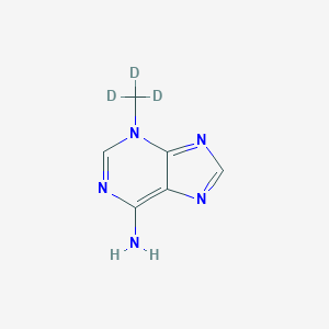 molecular formula C6H7N5 B015328 3-甲基腺嘌呤-d3 CAS No. 110953-39-4