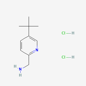 1-(5-Tert-butylpyridin-2-yl)methanaminedihydrochloride