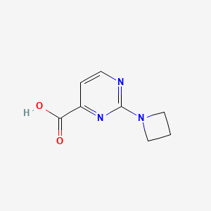 2-(Azetidin-1-yl)pyrimidine-4-carboxylic acid