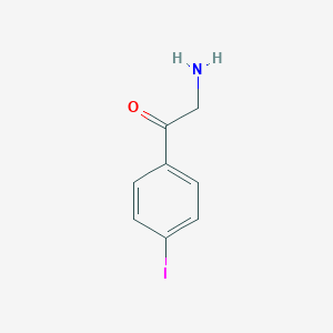 2-Amino-1-(4-iodophenyl)ethan-1-one