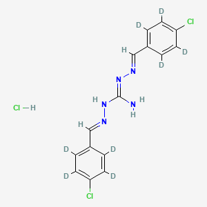 molecular formula C15H14Cl3N5 B1532824 Robenidine-d8 hydrochloride CAS No. 1173097-77-2