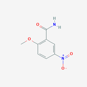 molecular formula C8H8N2O4 B1532836 2-Methoxy-5-nitrobenzamid CAS No. 59263-62-6