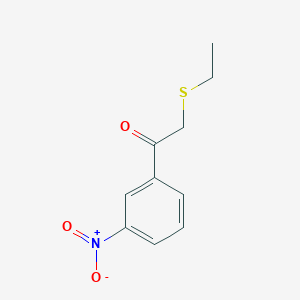 2-(Ethylthio)-1-(3-nitrophenyl)ethan-1-one