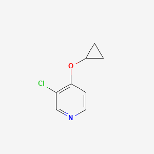 3-Chloro-4-cyclopropoxypyridine