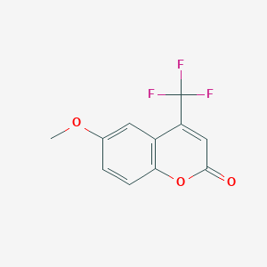 6-Methoxy-4-(trifluoromethyl)-2H-chromen-2-one