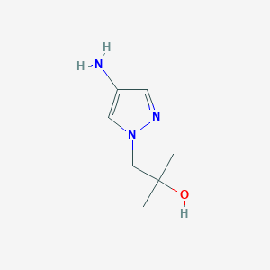 1-(4-amino-1H-pyrazol-1-yl)-2-methylpropan-2-ol