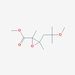 Methyl 3-(2-methoxy-2-methylpropyl)-2,3-dimethyloxirane-2-carboxylate