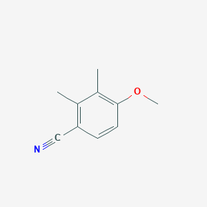 molecular formula C10H11NO B1532868 4-Methoxy-2,3-dimethylbenzonitrile CAS No. 448961-57-7