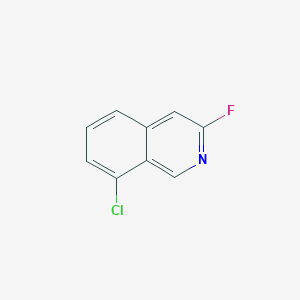 8-Chloro-3-fluoroisoquinoline