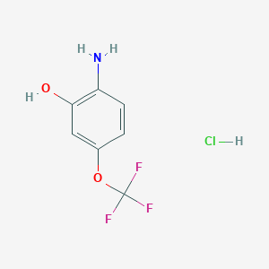 2-Amino-5-(trifluoromethoxy)phenol hydrochloride