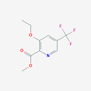 Methyl 3-ethoxy-5-(trifluoromethyl)picolinate