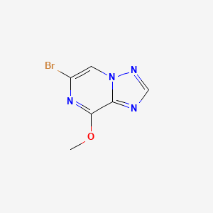 6-Bromo-8-methoxy-[1,2,4]triazolo[1,5-a]pyrazine