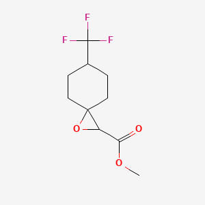 Methyl 6-(trifluoromethyl)-1-oxaspiro[2.5]octane-2-carboxylate