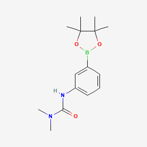 1,1-Dimethyl-3-(3-(4,4,5,5-tetramethyl-1,3,2-dioxaborolan-2-yl)phenyl)urea