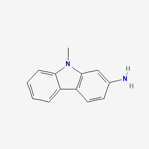 molecular formula C13H12N2 B15329027 9-Methyl-9h-carbazol-2-amine 