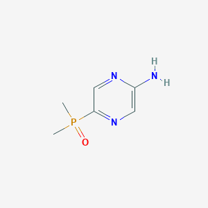 (5-Aminopyrazin-2-yl)dimethylphosphine oxide