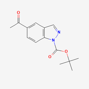 tert-Butyl 5-acetyl-1H-indazole-1-carboxylate