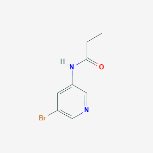 N-(5-bromopyridin-3-yl)propionamide