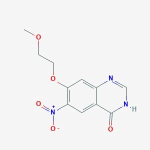 7-(2-Methoxyethoxy)-6-nitroquinazolin-4(3h)-one