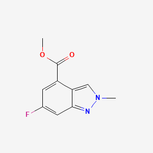 Methyl 6-fluoro-2-methyl-2H-indazole-4-carboxylate