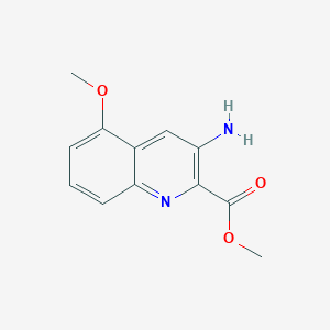 Methyl 3-amino-5-methoxyquinoline-2-carboxylate