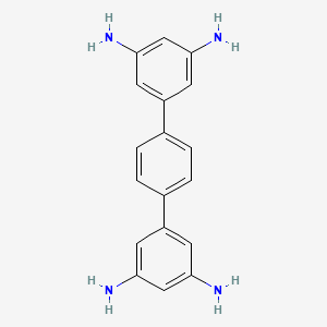 5-[4-(3,5-diaminophenyl)phenyl]benzene-1,3-diamine