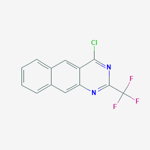 4-Chloro-2-(trifluoromethyl)benzo[g]quinazoline